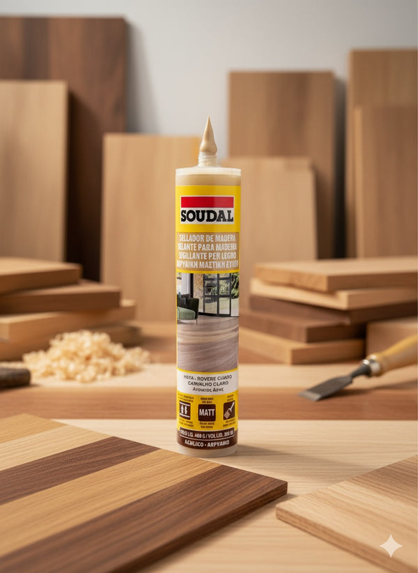 SOUDAL Sellador de Madera para Restaurar Muebles