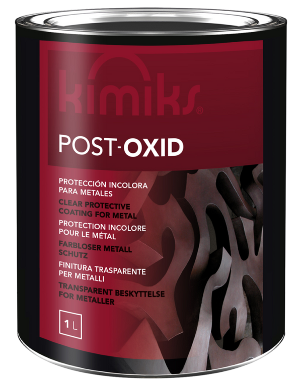 Post-Oxid Semi mate para barnizar y proteger superficies oxidadas y estabilizadas 0.750 lt.