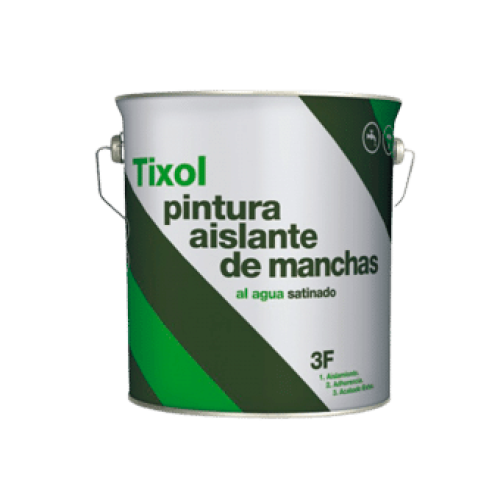 Pintura antimanchas para cámaras, neveras, industria alimentaria en general TIXOL Agua Satinado 3F