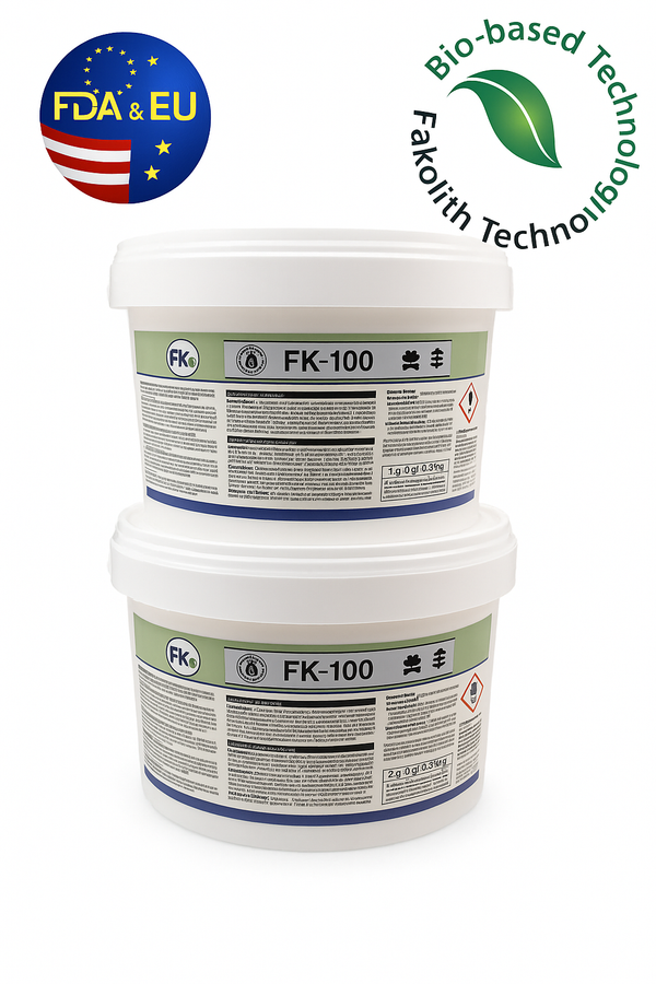 Pintura alimentaria certificada FK-100 FoodGrade de Fakolith