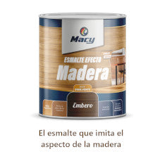 ¡HAZ QUE PAREZCA MADERA! con este esmalte