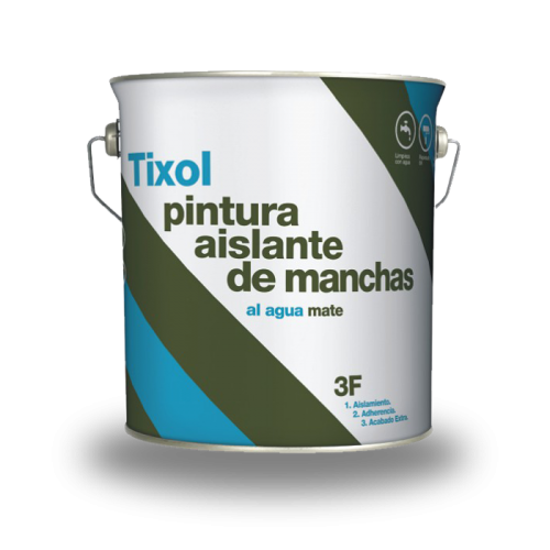 Pintura alimentaria antimanchas para cámaras, neveras, industria alimentaria en general TIXOL Agua Mate 3F